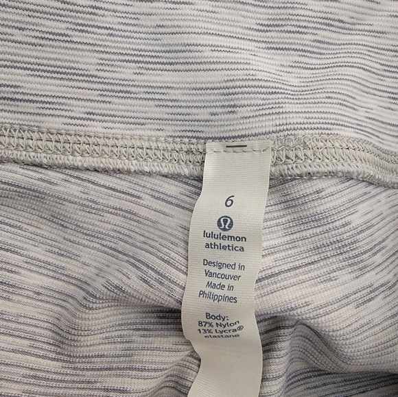 Lululemon Leggings Sz 6 Wunder Under Space Dye Mid Rise 31" Inseam - Picture 2 of 6